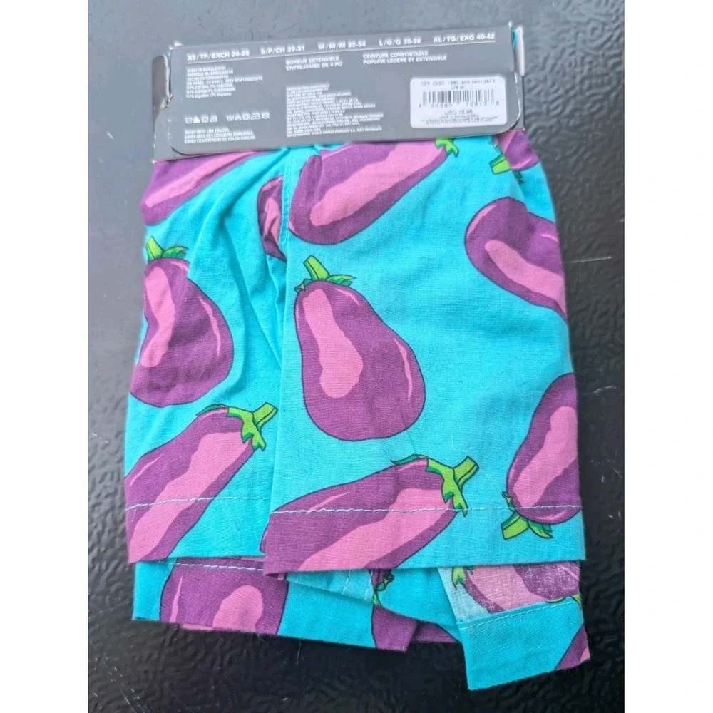 MENS AMERICAN EAGLE EGGPLANT STRETCH BOXER SHORTS SIZE M (32/34) 4